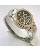 GC Green Chronograph Dual Tone Bracelet Watch