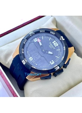Tissot T Touch Solar Black Rubber Strap Watch