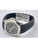 Patek Philippe Aquanaut Steel Black Rubber Strap Swiss ETA Caliber 5168G Valjoux Movement Automatic Watch