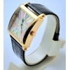 Franck Muller Square Master Rose Gold Color Dreams Leather Strap Watch