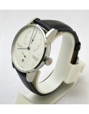 Nomos Glashutte LAMBDA Gangreserve 84 Stunden Steel Power Reserve Swiss Automatic Watch