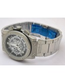 Hublot Classic Fusion Chronograph Steel Date Watch