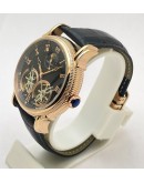 Cartier Rotonde De Cartier Double Tourbillon Sun Moon Phase Swiss ETA Automatic Watch