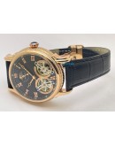 Cartier Rotonde De Cartier Double Tourbillon Sun Moon Phase Swiss ETA Automatic Watch