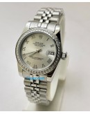Rolex Datejust Roman Marker Steel Swiss Automatic Ladies Watch