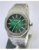 Audemars Piguet Royal Oak Jumbo Green Steel Swiss Automatic Watch