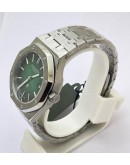 Audemars Piguet Royal Oak Jumbo Green Steel Swiss Automatic Watch