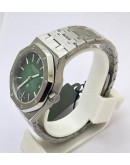 Audemars Piguet Royal Oak Jumbo Green Steel Swiss Automatic Watch