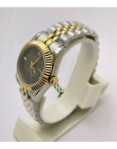 Rolex Datejust Roman Marker Grey Dual Tone Swiss Automatic Ladies Watch
