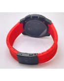 Tissot T Touch Solar Red Rubber Strap Watch