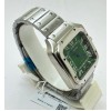 Cartier Santos 100 Steel Green Swiss Automatic Watch