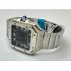 Cartier Santos 100 Steel Black Swiss Automatic Watch