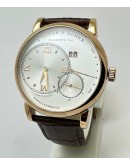 A. Lange & Shone Grand Lange 1 Rose Gold White Swiss Automatic Watch