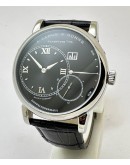 A. Lange & Shone Grand Lange 1 Steel Black Swiss Automatic Watch