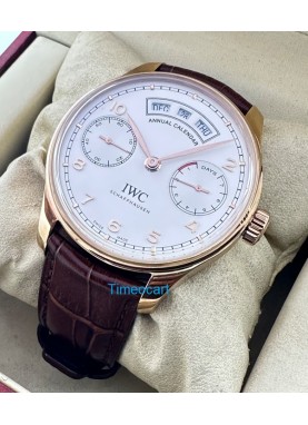 I W C Portugieser Annual Calendar Swiss ETA
