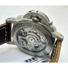 Panerai GMT Steel Brown Strap Swiss Automatic Watch