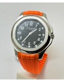 Patek Philippe Aquanaut Orange Rubber Strap Watch