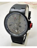 Ulysse Nardin Maxi Marine Smoke Black Swiss Automatic Watch