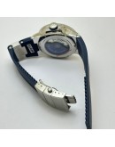 Ulysse Nardin Maxi Marine Steel Blue Rubber Strap Swiss Automatic Watch