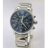 Mont Blanc Time Walker Steel Swiss ETA 7750 Valjoux Movement Automatic Watch