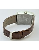 Franck Muller Square Master Leather Strap Watch