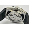 Omega Constellation White Black Strap Swiss Automatic Watch