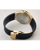 Hublot Classic Fusion Black Rubber Strap Ladies Watch