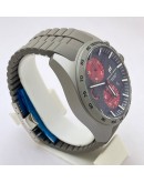 Porsche Design Flyback Grey Rubber Strap Watch - B