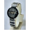 Rado Jublie DaiStar Ladies Black Dial Steel Quartz Watch