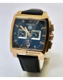 Tag Heuer Monaco Rose Gold Black Limited Edition Watch