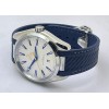 OMEGA SEAMASTER AQUA TERRA WHITE RUBBER STRAP LIMITED EDITION SWISS AUTOMATIC WATCH