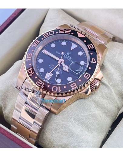 Rolex GMT Master Dual Tone Swiss Automatic Watch