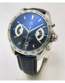 Tag Heuer Grand Carrera Calibre 17 RS 2 Leather Strap Steel  Watch