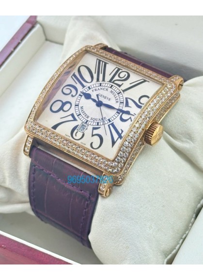 Franck Muller Master Square Full Diamond