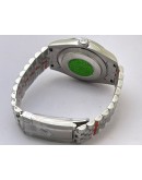 Rolex Date-Just Diamond Mark Black Steel Swiss Automatic Watch