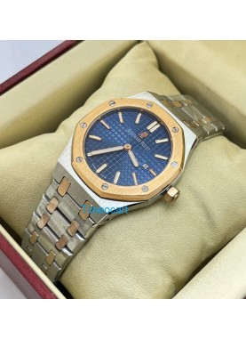 Audemars Piguet Royal Oak Blue Dual Tone Ladies Watch