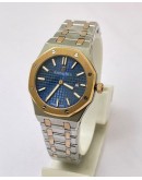 Audemars Piguet Royal Oak Blue Dual Tone Ladies Watch