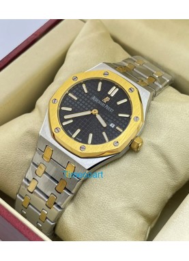Audemars Piguet Royal Oak Black Dual Tone Ladies Watch