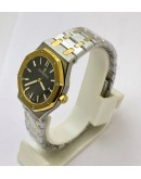 Audemars Piguet Royal Oak Black Dual Tone Ladies Watch