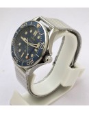 Omega Seamaster Diver 007 Edition Blue Swiss Automatic Watch