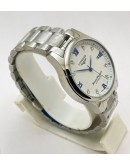 Longines Master Collection White Steel 2 Swiss Automatic Watch