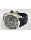 TAG HEUER GRAND CARRERA MERCEDES BENZ STEEL RUBBER STRAP WATCH