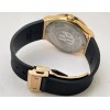 Hublot Classic Fusion White Dial Black Rubber Strap Ladies Watch