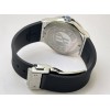 Hublot Classic Fusion Steel Black Rubber Strap Ladies Watch
