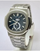 Patek Philippe Nautilus Annual Calendar Blue Steel Swiss Automatic Watch
