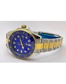 Rolex Submariner Blue Dial Dual Tone Bracelet Watch
