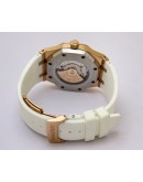 Audemars Piguet Royal Oak White Rubber Strap Swiss Automatic Watch