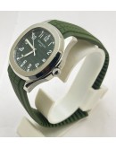 Patek Philippe Aquanaut Green Rubber Strap Swiss Automatic Watch