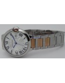 Cartier Ballon Bleu de Mens Dual Tone Watch