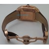 Cartier Santos 100 Swiss ETA Valjoux 7750 Rose Gold Watch